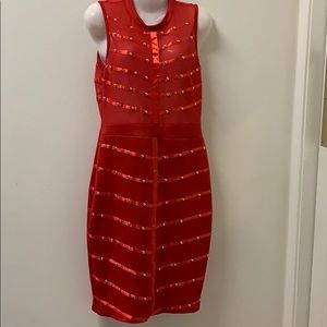 Red dress from Fashion Nova